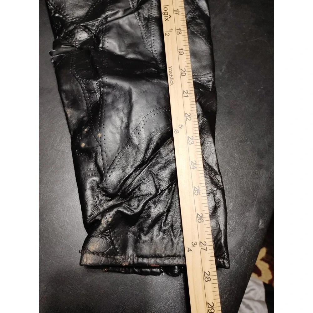 VTG Diamond Plate Buffalo Leather 